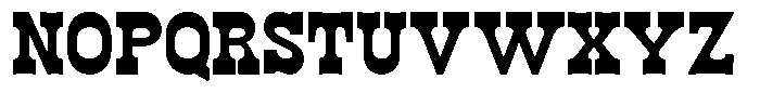 We Work Bold Font UPPERCASE