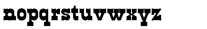 We Work Bold Font LOWERCASE
