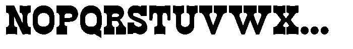 We Work Extra Bold Font UPPERCASE