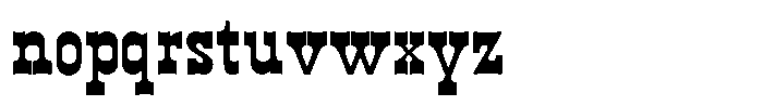 We Work Regular Font LOWERCASE