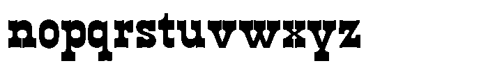 We Work Semi Bold Font LOWERCASE