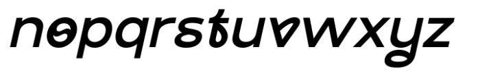 Wealth SS Italic Font LOWERCASE