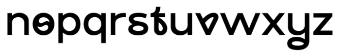 Wealth SS Regular Font LOWERCASE