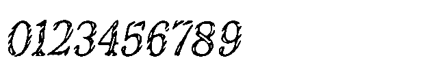 Weathergrave Display Font OTHER CHARS