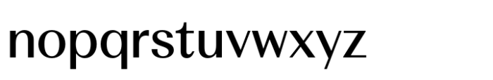 Weave Pro Medium Font LOWERCASE