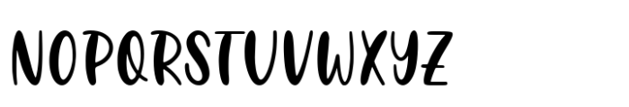 Weaver Birds Regular Font UPPERCASE