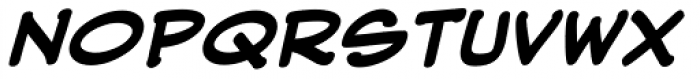 Web Letterer Pro BB Bold Italic Font UPPERCASE
