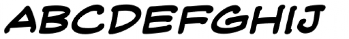 Web Letterer Pro BB Bold Italic Font LOWERCASE