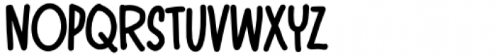 Webcomic Regular Font UPPERCASE