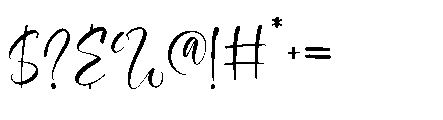Wedding Bliss Regular Font OTHER CHARS
