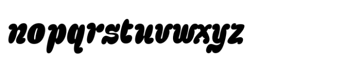 Wegas Italic Font LOWERCASE