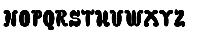 Wegas Regular Font UPPERCASE