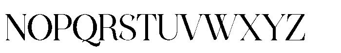 Wegato Font UPPERCASE