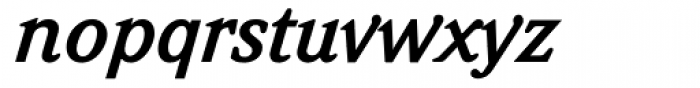 Weidemann Bold Italic Font LOWERCASE