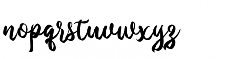 Weigela Regular Font LOWERCASE