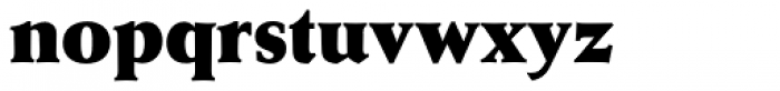 Weiss Antiqua EF ExtraBold Font LOWERCASE