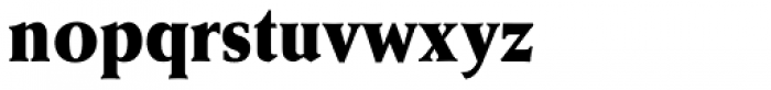 Weiss Antiqua URW D Cond Bold Font LOWERCASE