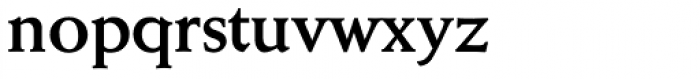 Weiss Antiqua URW D Medium Font LOWERCASE
