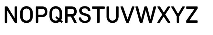 Weissenhof Hebrew Medium Font UPPERCASE