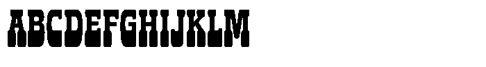 Weiston Font UPPERCASE
