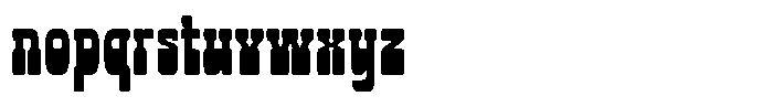 Weiston Font LOWERCASE
