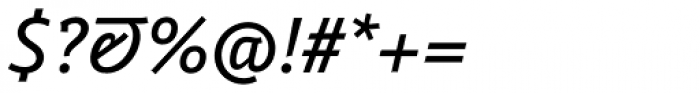 Weitalic Medium Italic Font OTHER CHARS