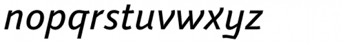 Weitalic Medium Italic Font LOWERCASE