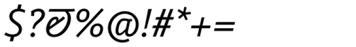 Weitalic Regular Italic Font OTHER CHARS
