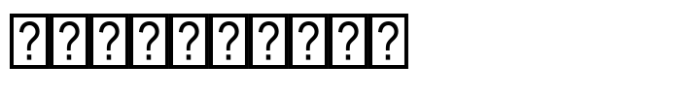 Wella Atimbo Cyrillic Symbols Font OTHER CHARS