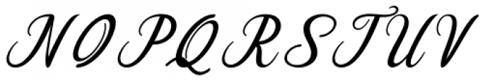 Welliana Italic Font UPPERCASE