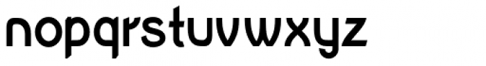 Wellmere Sans Bold Font LOWERCASE