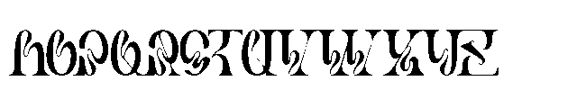 Welmap Font UPPERCASE