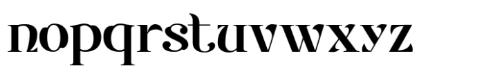 Welmock Font LOWERCASE