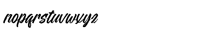 Weloghan Font LOWERCASE