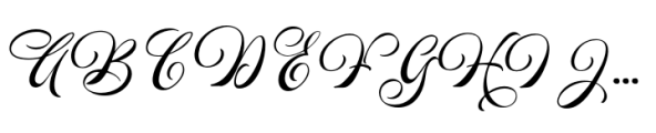 Welroseltone Font UPPERCASE