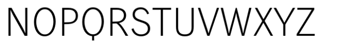 Wendelin Pro Extra Light Font UPPERCASE
