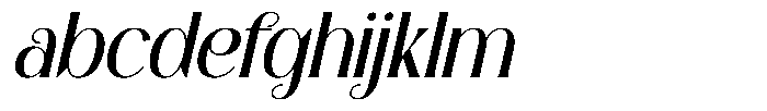 Wendia Italic FONT