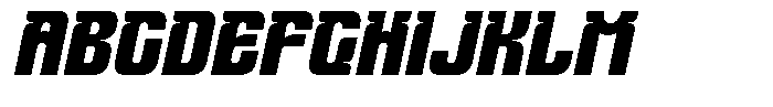 Wepoire Italic Font UPPERCASE