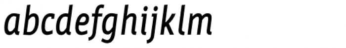 Werk Condensed Bold Italic Font LOWERCASE