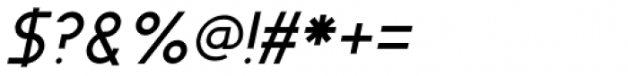 WerkHaus Italic Font OTHER CHARS