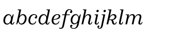 Werkdruck Regular Italic FONT