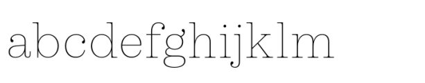 Werkdruck Thin FONT