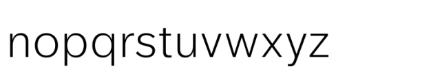 Werksatz Book Font LOWERCASE