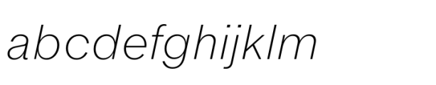 Werksatz Light Italic FONT