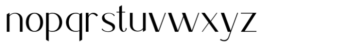 Weroska Font LOWERCASE