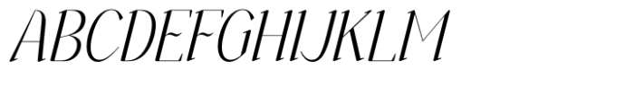 Wersfiga Italic Font UPPERCASE