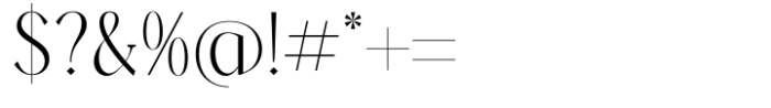 Wersfiga Regular Font OTHER CHARS