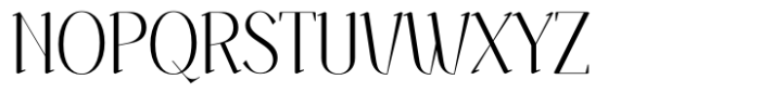 Wersfiga Regular Font UPPERCASE