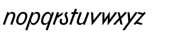 Wesna Light Italic Font LOWERCASE