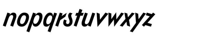 Wesna Regular Italic Font LOWERCASE